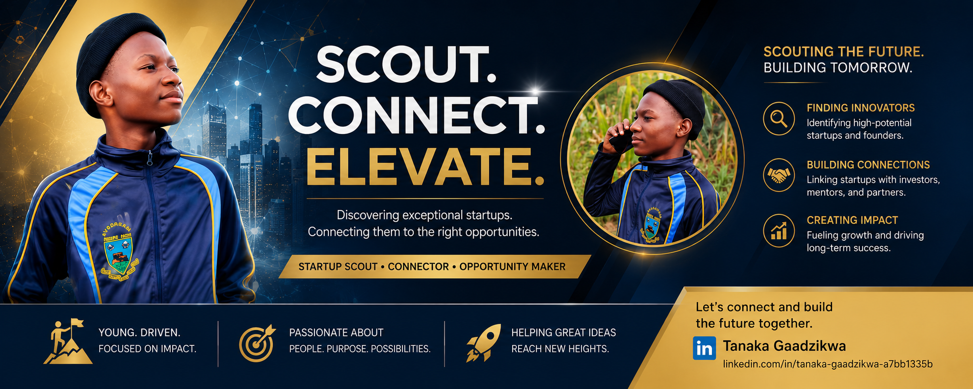Tanaka Gaadzikwa LvlUp Startup Scout